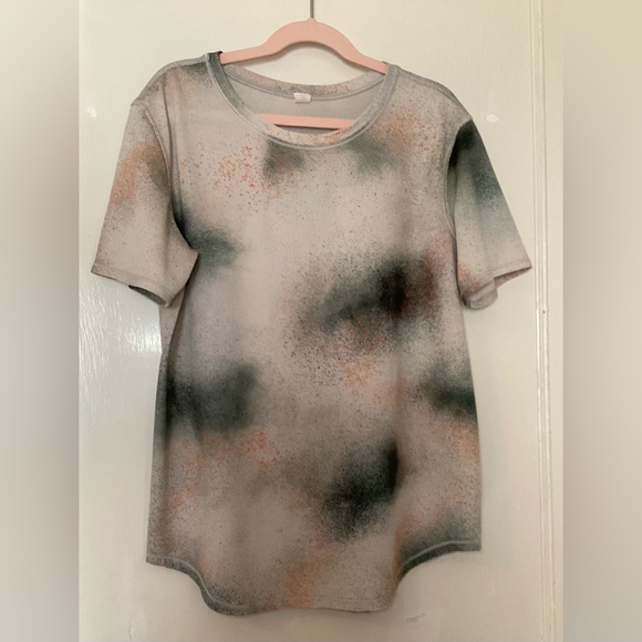 lululemon athletica Tops - Lululemon High Neck Run And Train Tee